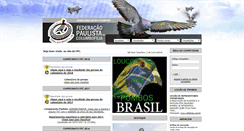 Desktop Screenshot of fpcolumbofilia.com.br